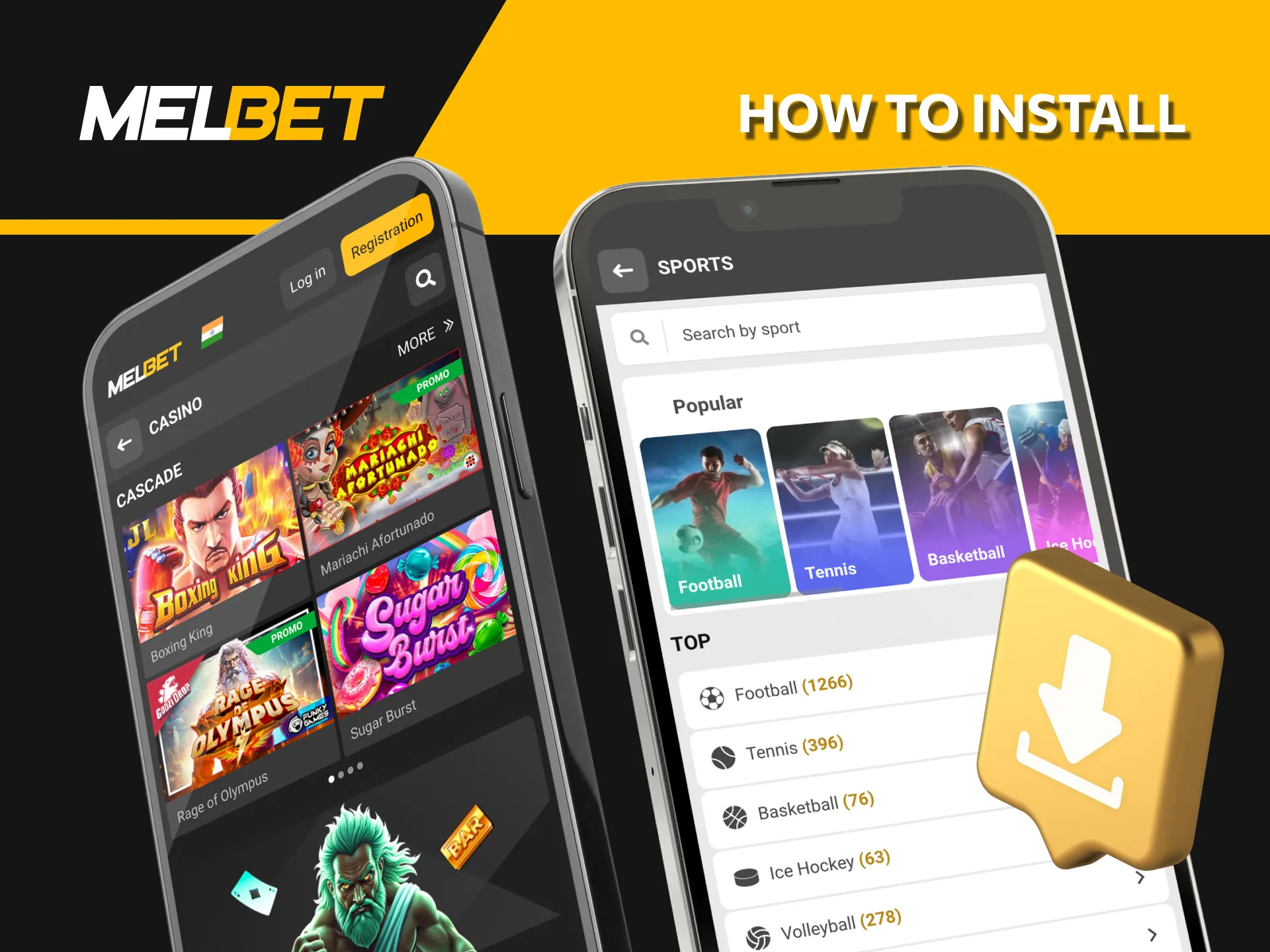 Quick guide to set up Melbet iOS app.